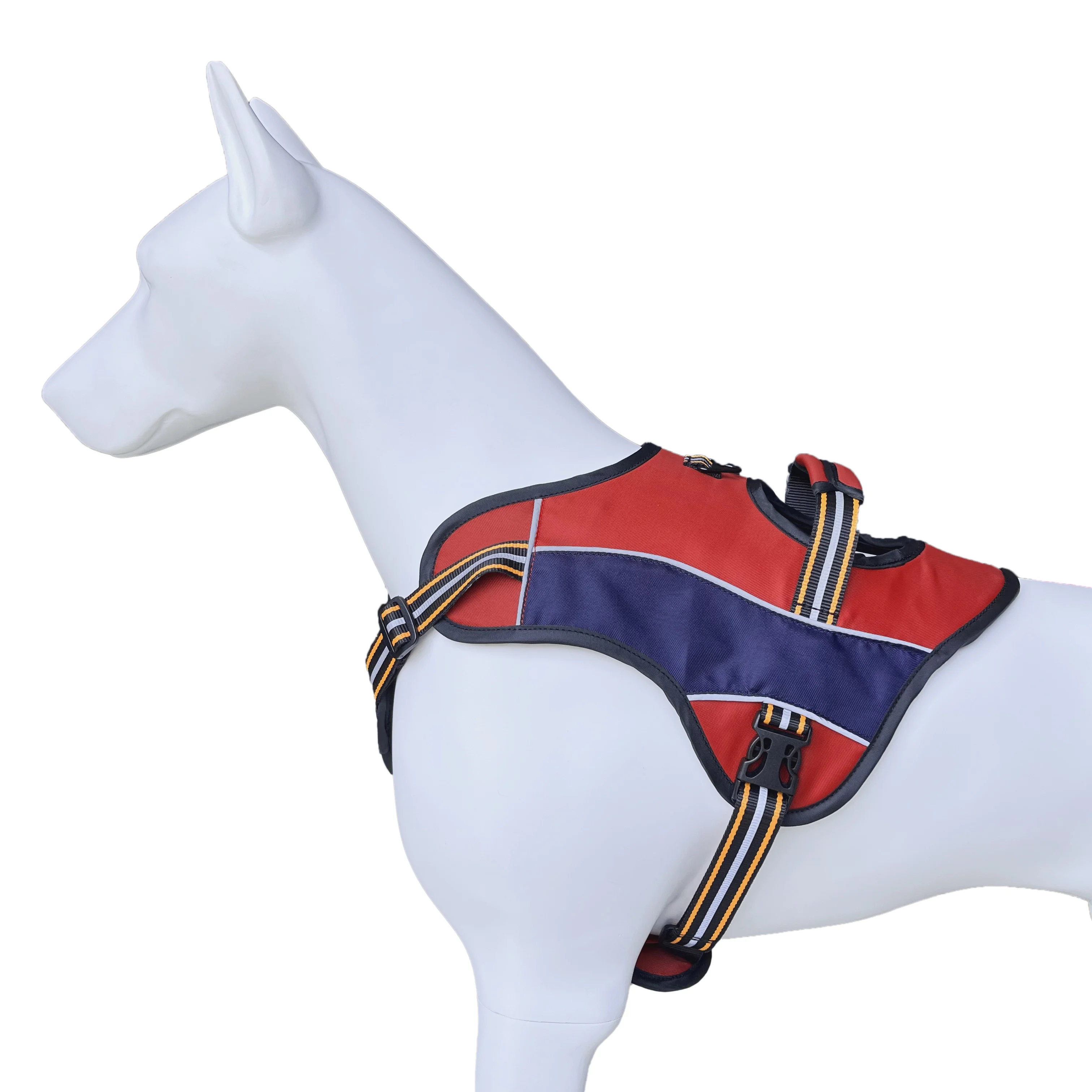 Manufacturer  Selling private logo Custom Fashion Reflective belt Harness  Dog Chest strap  dog leash for Medium and large dogs