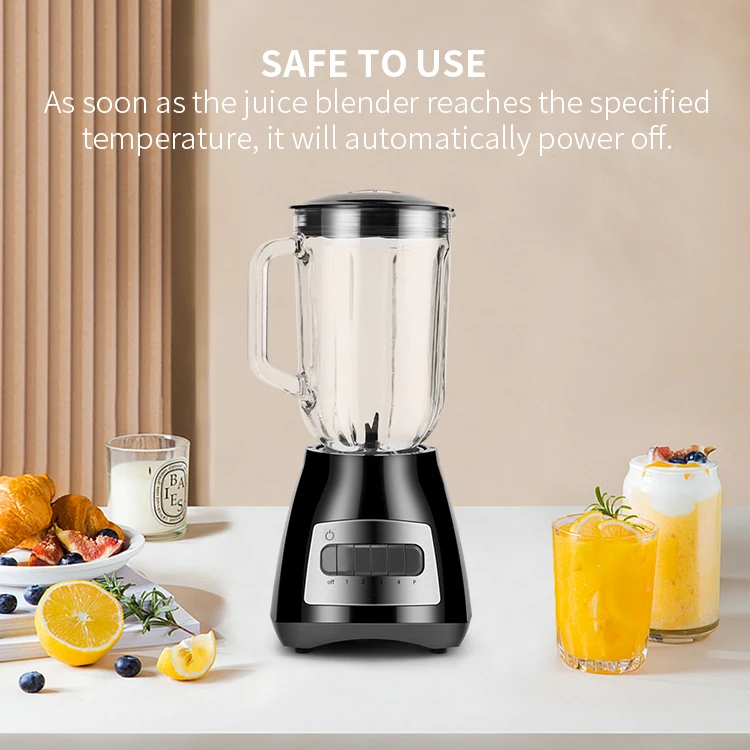 Easy To Clean Single Blender BPA Free(black) Baby Food for Children Nutrient Fruit Juice Smoothie Personal Blender