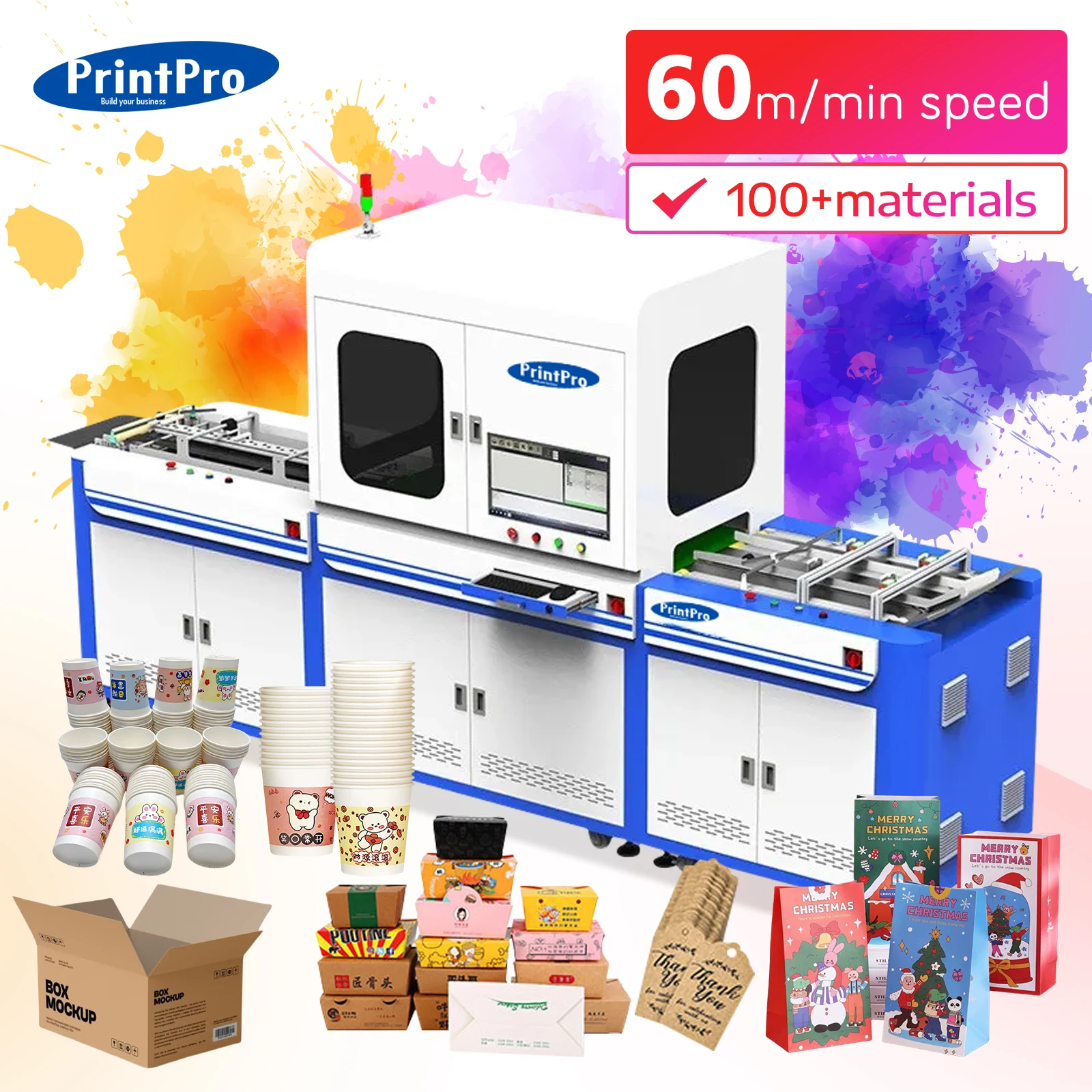 Однопроходный принтер PrintPro G600 с оригинальным новым принтером OEM A3 от HP