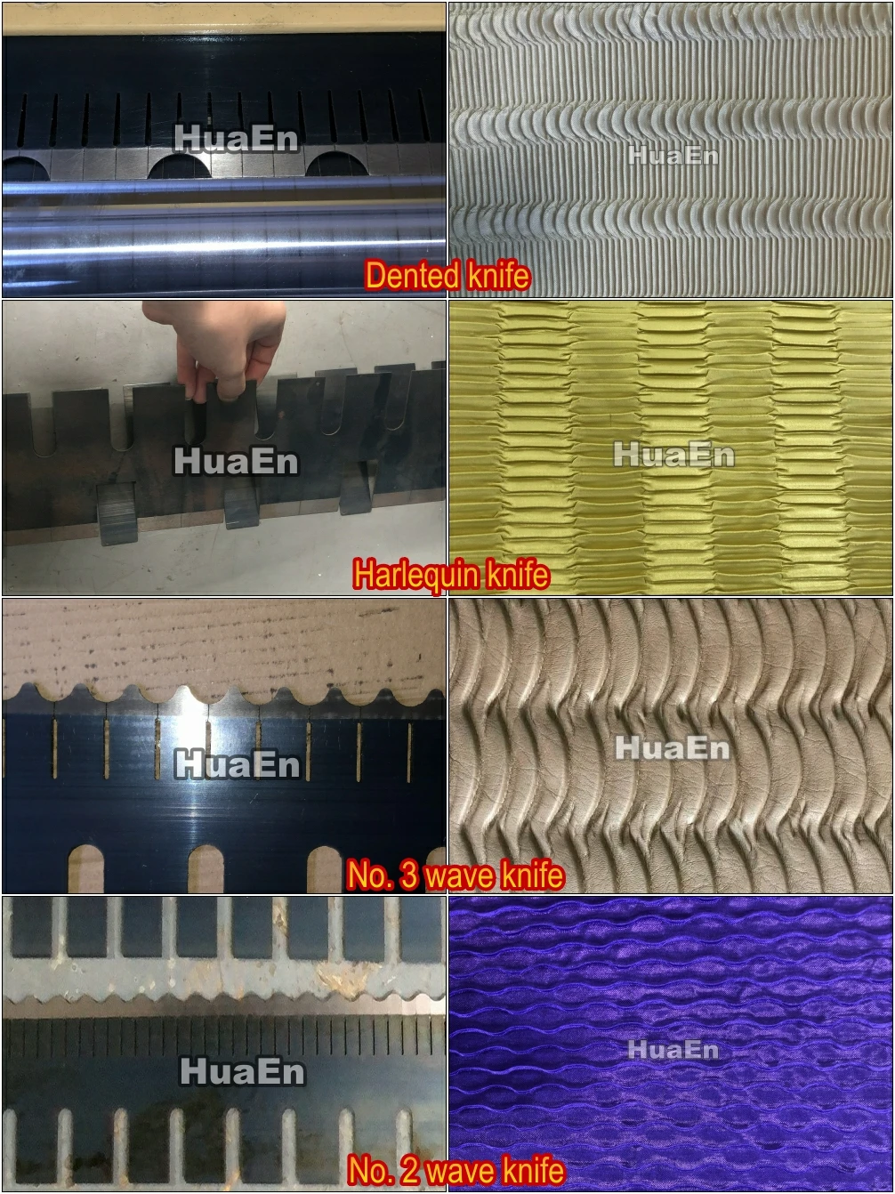 China HuaEn garment factory cloth textile fabric nylon poplin silk spandex polyester fiber fir flat waffle pleat machine