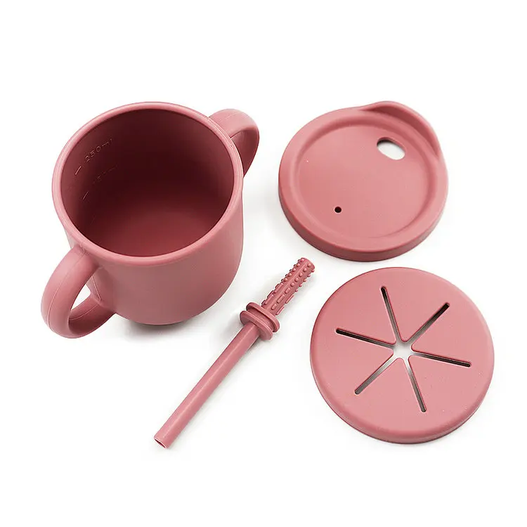 9 Pieces Wholesale Food Grade Bpa Free Baby Suction Bibs Bowl Dinnerware Silicone Feeding Set For Kids