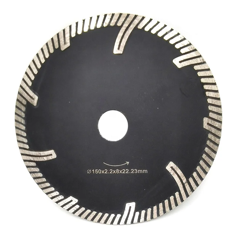 Professional  105-230mm Diamond Saw Blade turbo Stone Blade Cutting Tools Manufacturer Marble and Granite wholesale