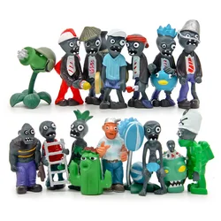 Wholesale plants vs zombie action figure, plants vs zombie figure toy, 16pcs/set plants vs zombies 2 game action figure toy set