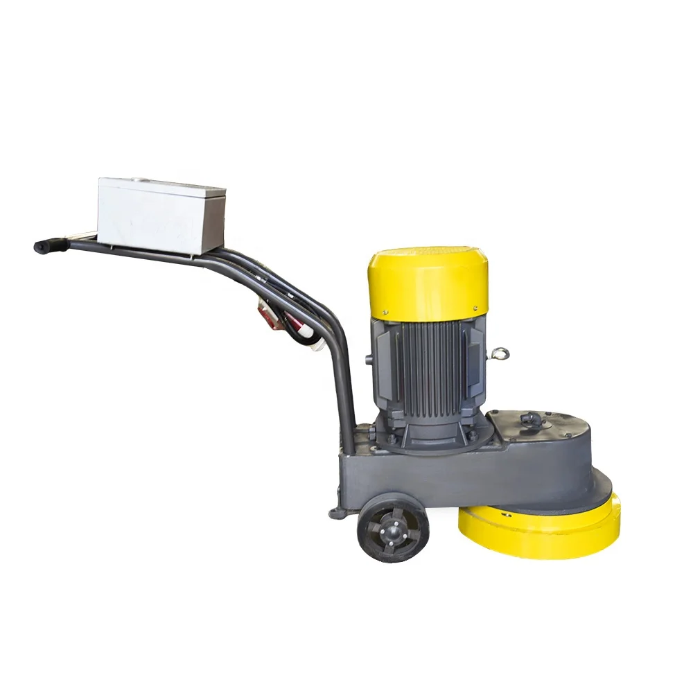 18-Inch Semi-Automatic Concrete Floor Grinder Polisher New Terrazzo Floor Grinding Machine Home Use Motor Engine Core Components
