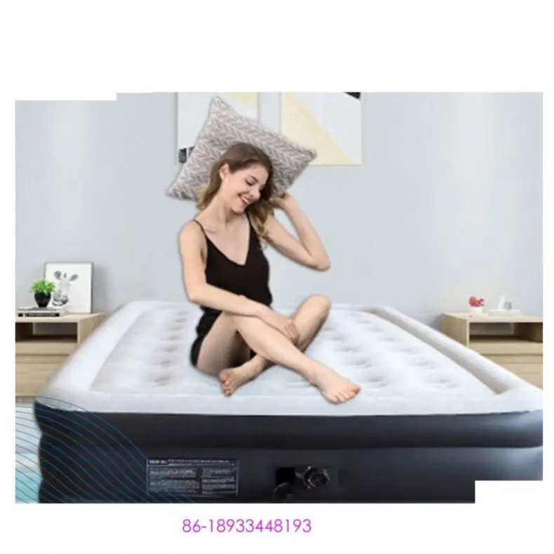 Надувной матрас нового дизайна, надувной матрас для отдыха на открытом воздухе из ПВХ, надувной матрас с насосом для путешествий