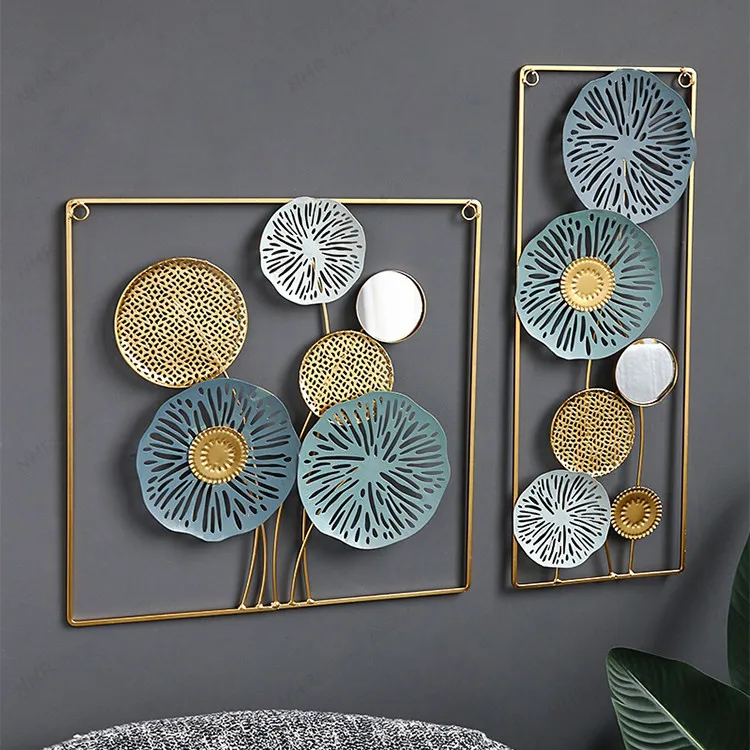 IVYDECO Suitable For Many Occasions Household Frames Picture metal wall art home decor