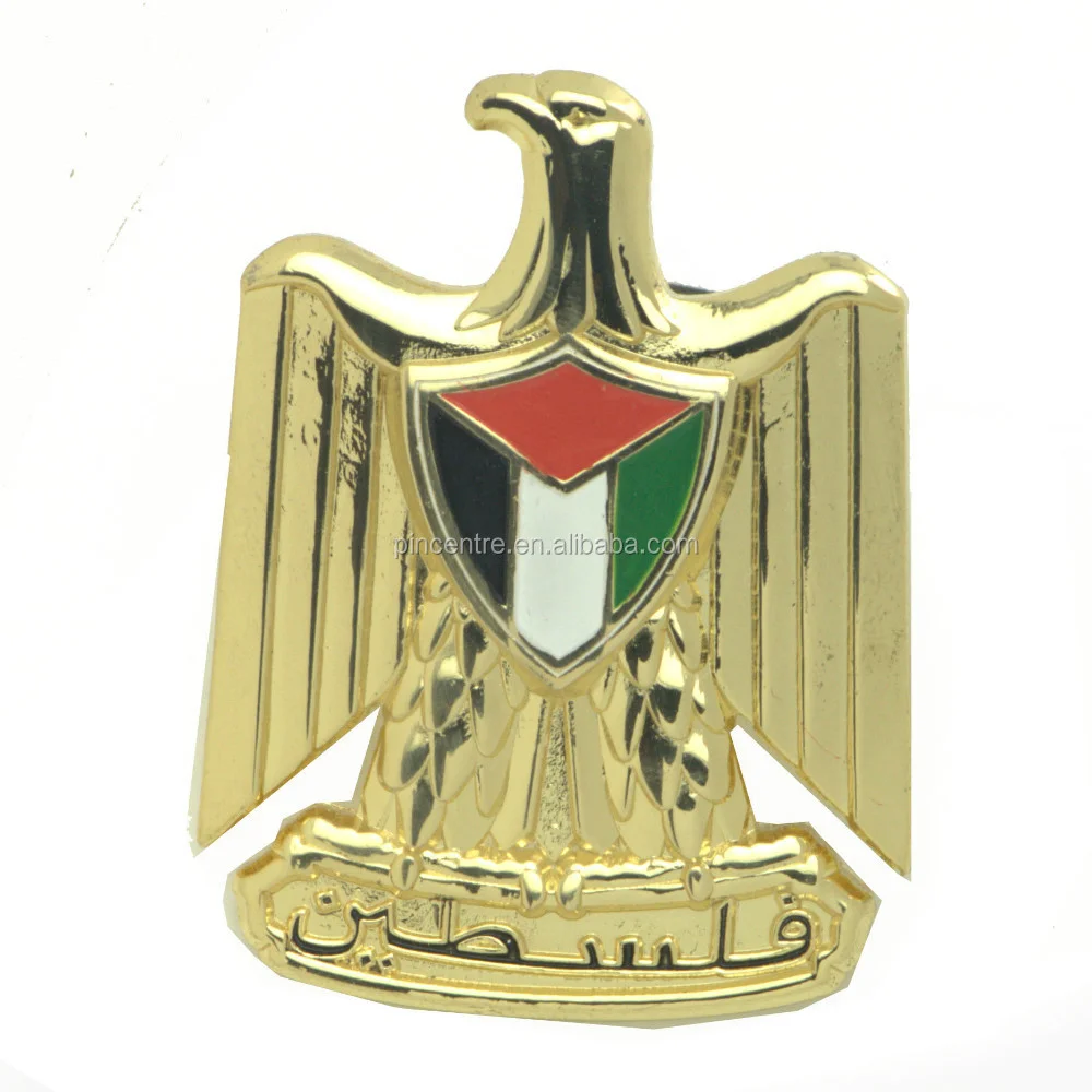 Wholesale UAE falcon pin badge uae national day
