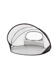 Pop Up Beach 3-4 Person Portable Instant Tent with UV Protection Sun Shade Shelter Beach Cabana Tent with Carry Bag Sandbag