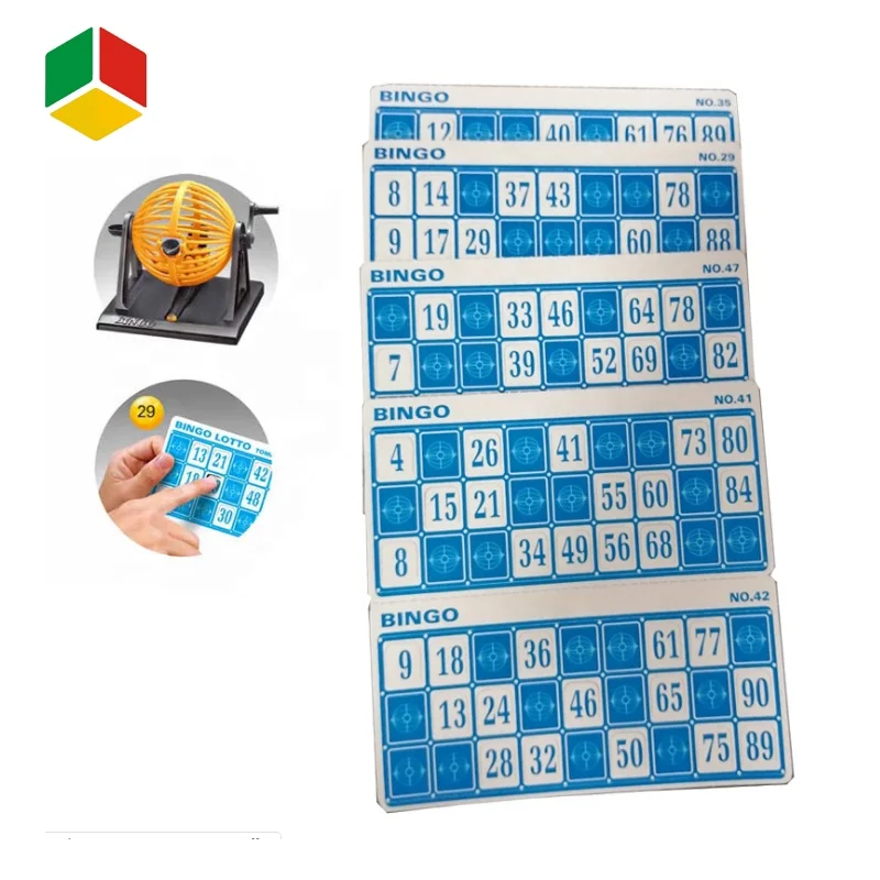 Набор игрушек QS для игр в бинго Лотто с 12