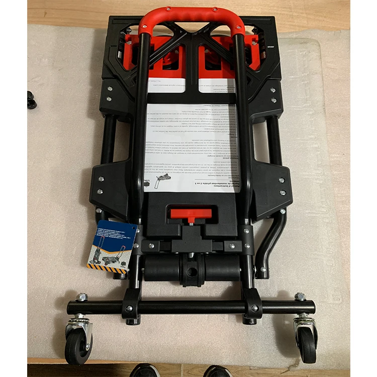 Wholesale Factory Customized Hand trolley cart foldable aluminum shopping trolley