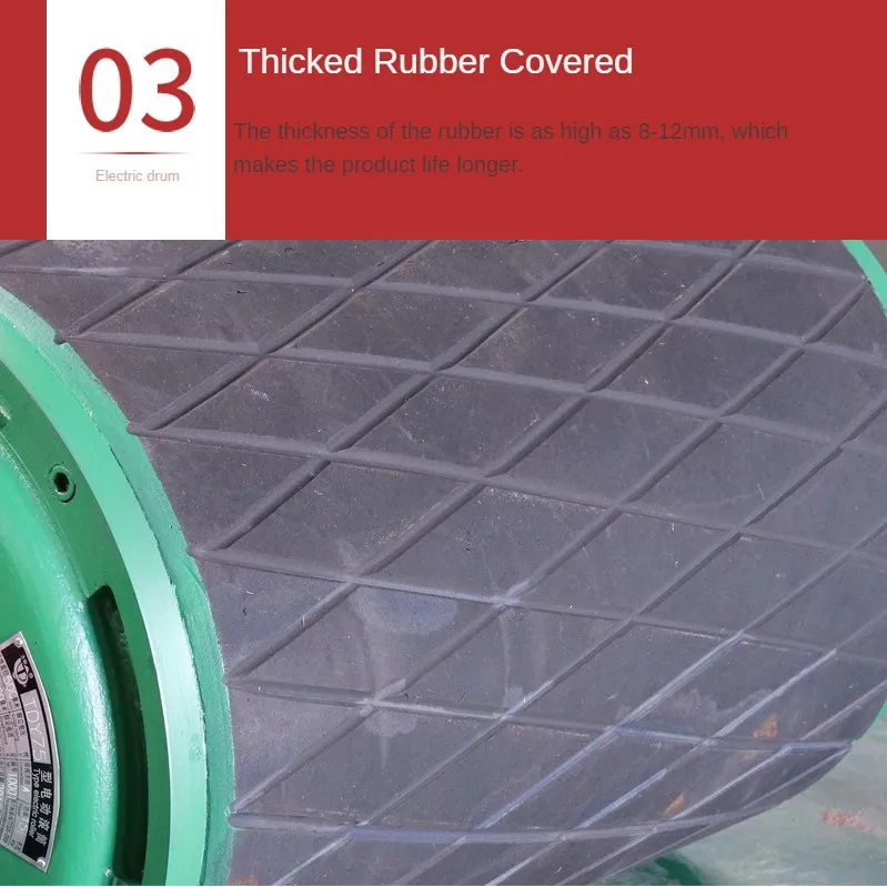 Belt conveyor drum pulley driving conveyor roller electric Roller for belt conveyor