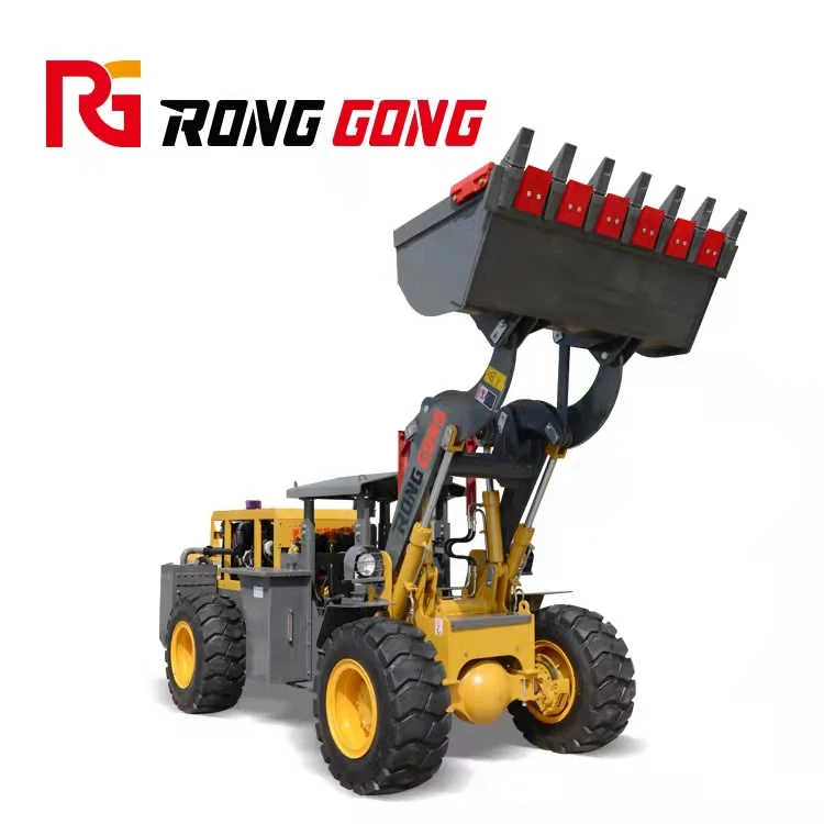 Manufacturer Four Drive Mine Downhole Loader Explosion-proof Coal diesel Dwarf Body Design Is More Practical