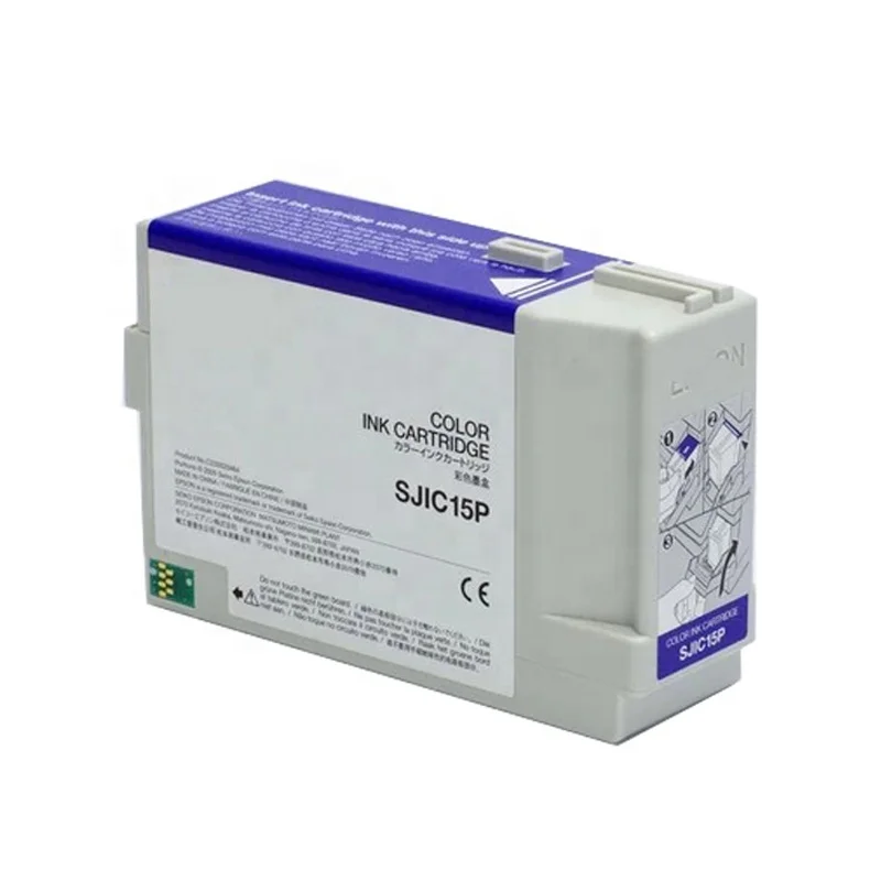 Compatible Epson SJIC15P Pigment Ink Cartridge FOR TM-C3400-LT TM C3400 C610