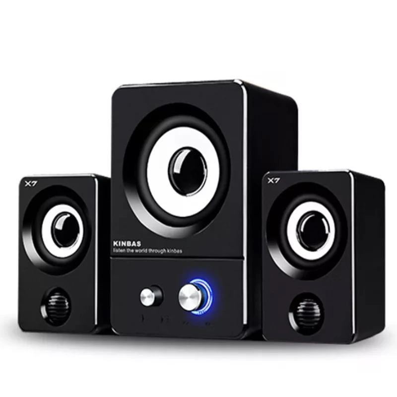Factory stock Desktop Computer 2.1 Channels Multimedia Speaker Sound Composition Notebook Mini USB 2.1 Speaker