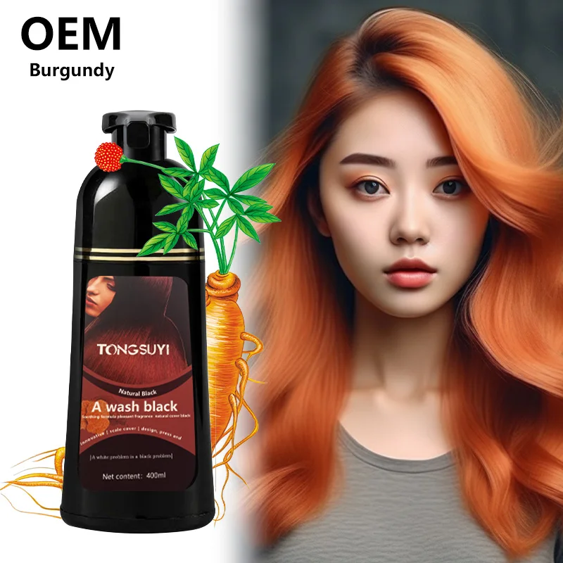 Professional hair dye effect for a more vibrant and captivating hair color