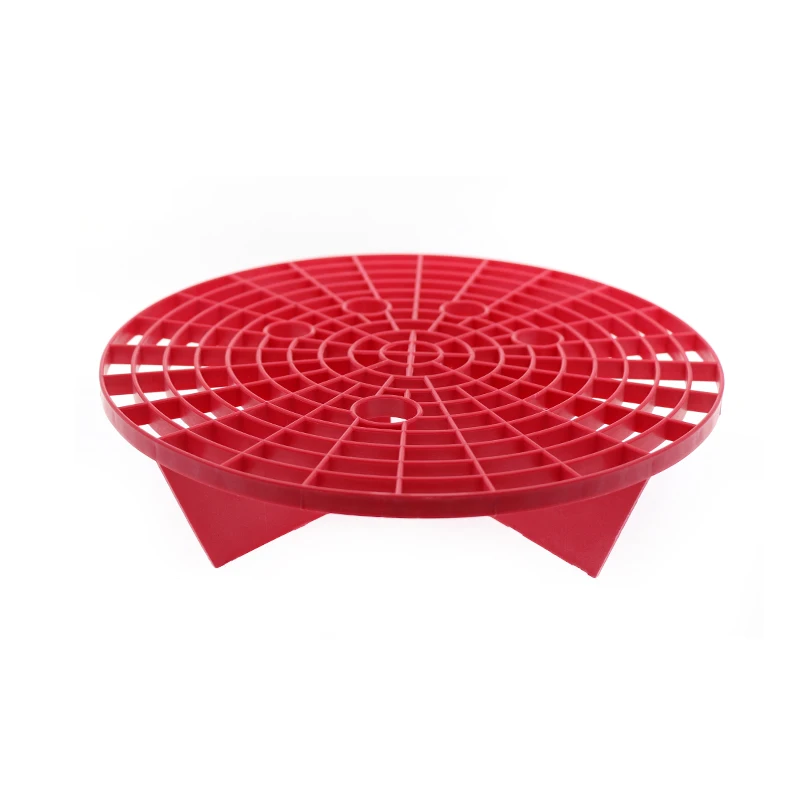 Red car wash sand filter professional car wash tool special isolation net car wash bucket