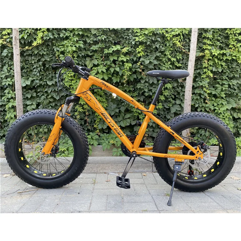 20 inch colored fat tire steel frame in alloy wheel cash on delivery in India fat tyre 21 gear fat tyre bicycle for men