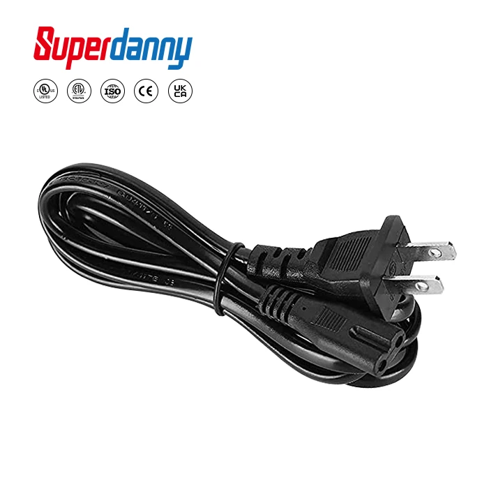 Customize color length extension cord power strip Indoors Black Power Cable Power Extension Cord with plug