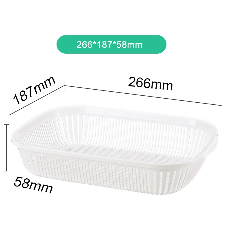 Kitchen & Tabletop 2 in 1 Colanders and Strainers Kitchen Tools & Gadgets Sink Colander Strainer Drain Basket