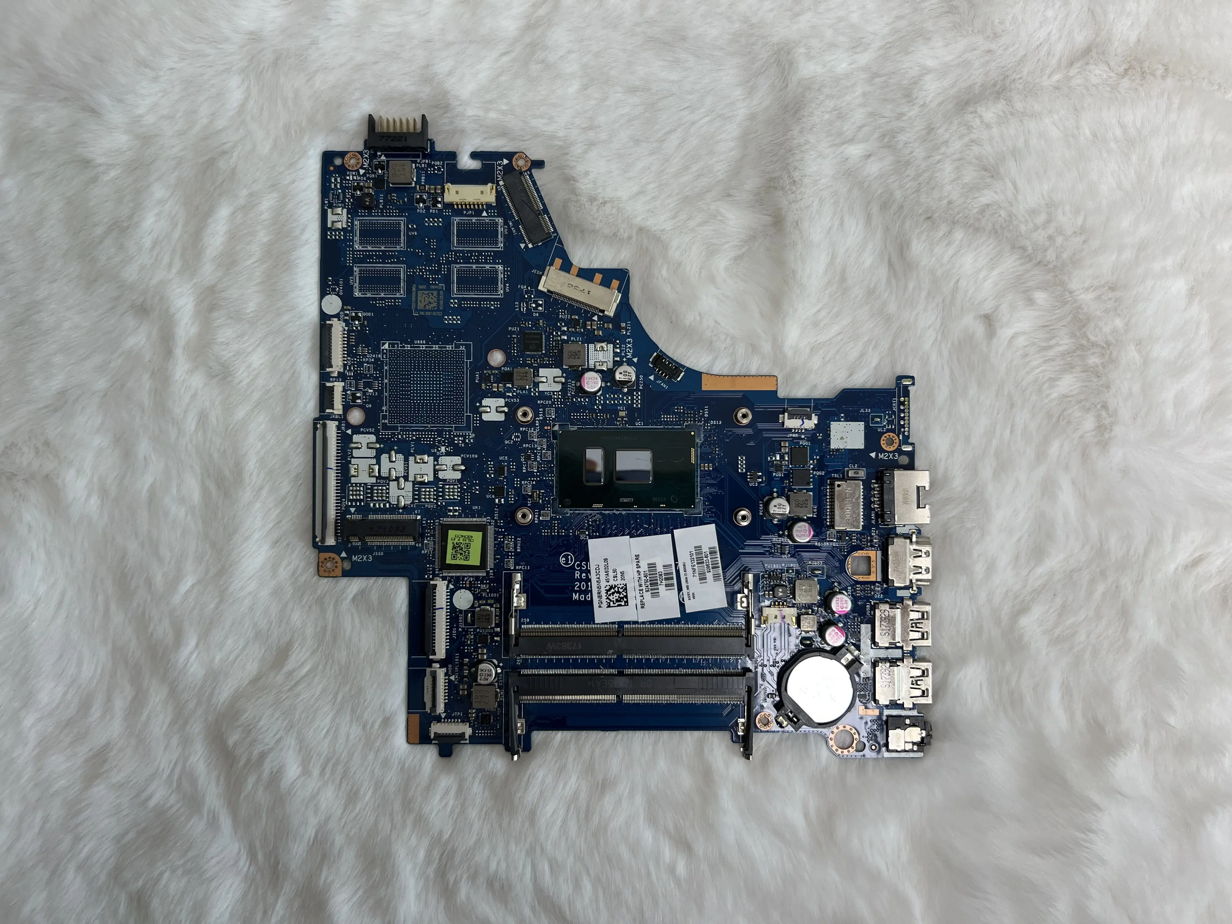 Оптовая Продажа с завода микросхем Intel DDR4 16 ГБ оперативной памяти I3-6006U процессор LA-E791P HP системная плата для компьютера со встроенной видеокартой