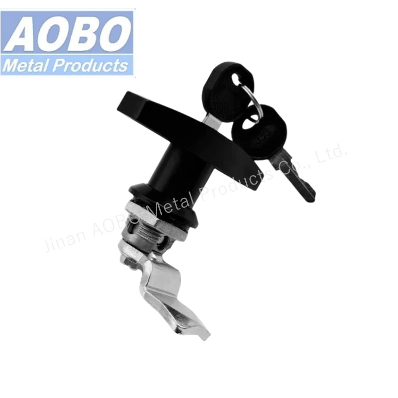 AOBO Zinc Alloy T Handle Latch Lock Cam Cabinet Door 1/4 Quarter Turn for Electrical Panel