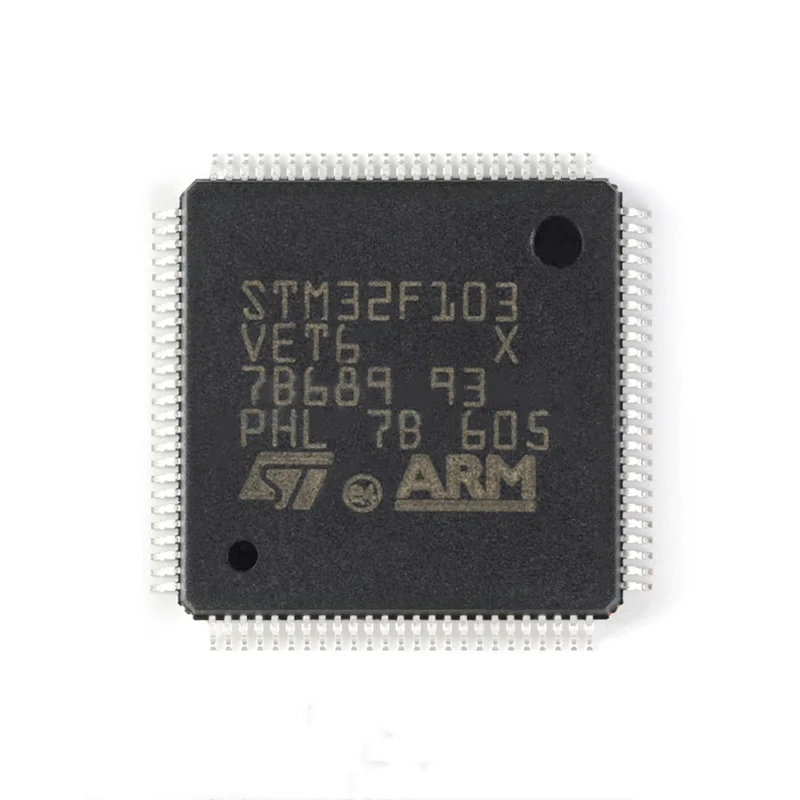 Новые оригинальные электронные компоненты STM32F103VET6 LQFP100 микроконтроллер MCU интегральные