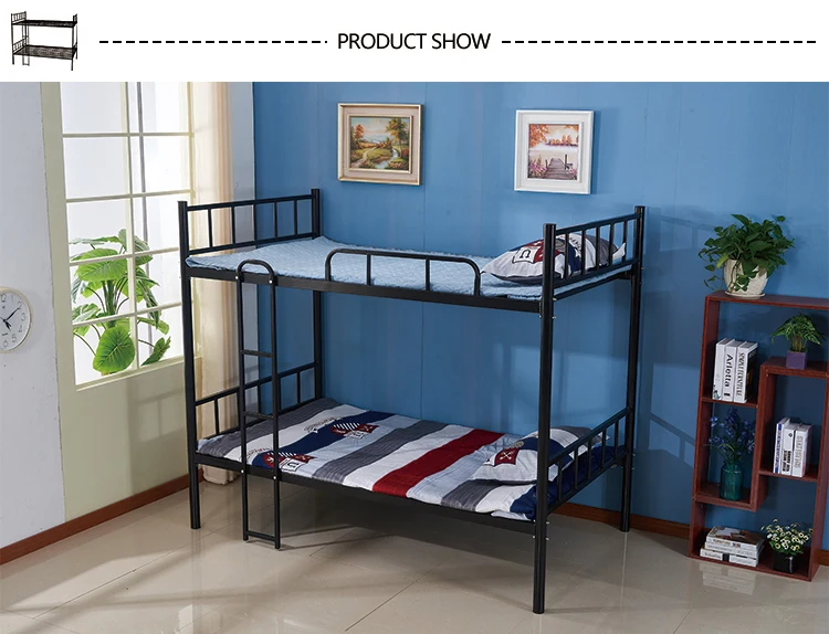 Double deck bunk bed dormitory trendy design solid build quality property for rent
