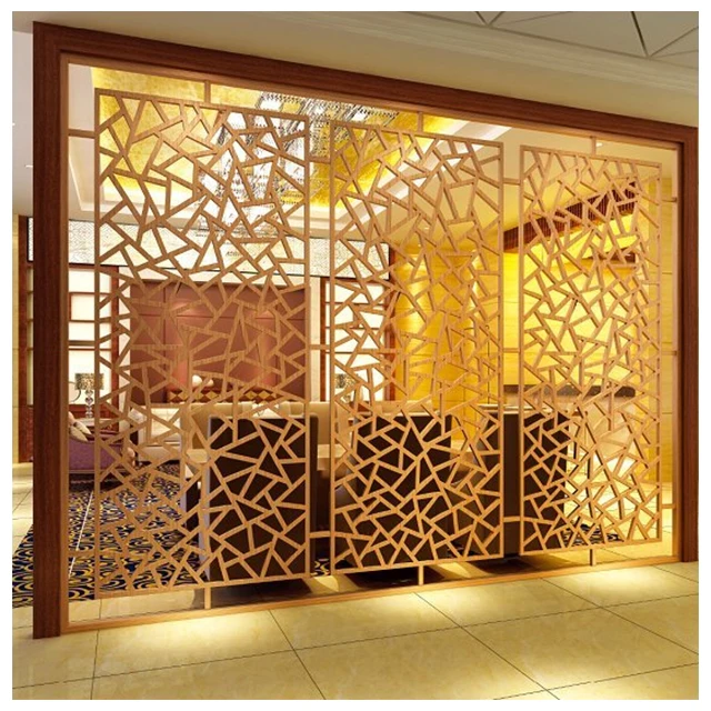 High Quality Modern Bohemian Natural Brown Rattan Room Divider Screen Free Standing Sunroom Winter Garden Solarium Home