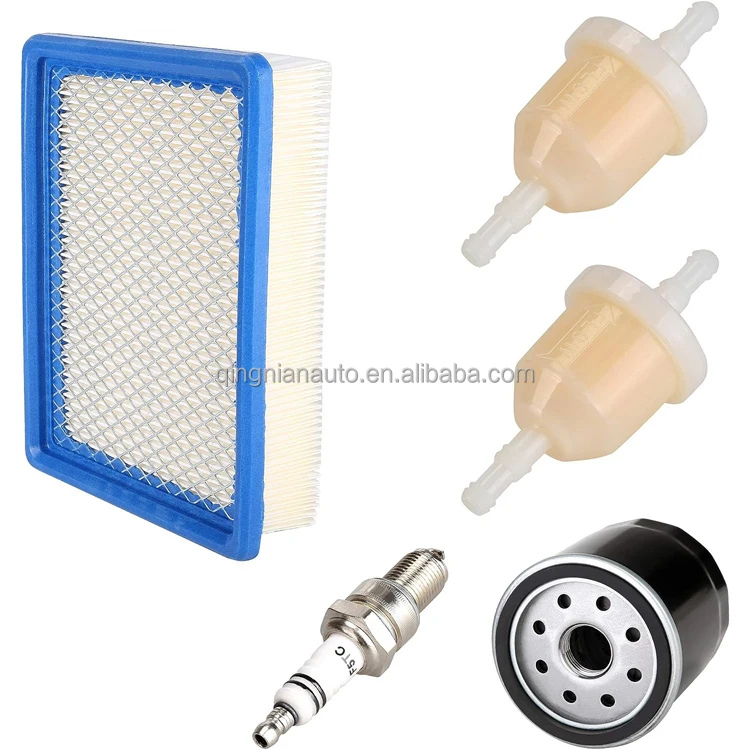 Golf Cart Tune Up Kit for DS with FE290 FE350 Engines, Includes Air Filter , Oil Filter, Fuel Filter, Spark