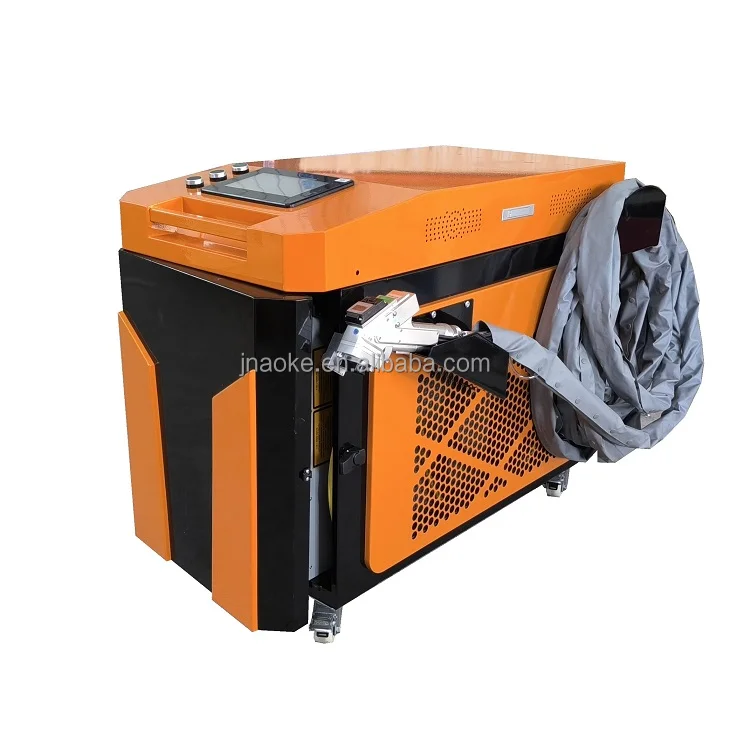 Matel Rust Removal Cleaning Machine 1kw 1.5kw 2kw 3kw CW Fiber Laser Rust Removal Machine For Metal Cleaning