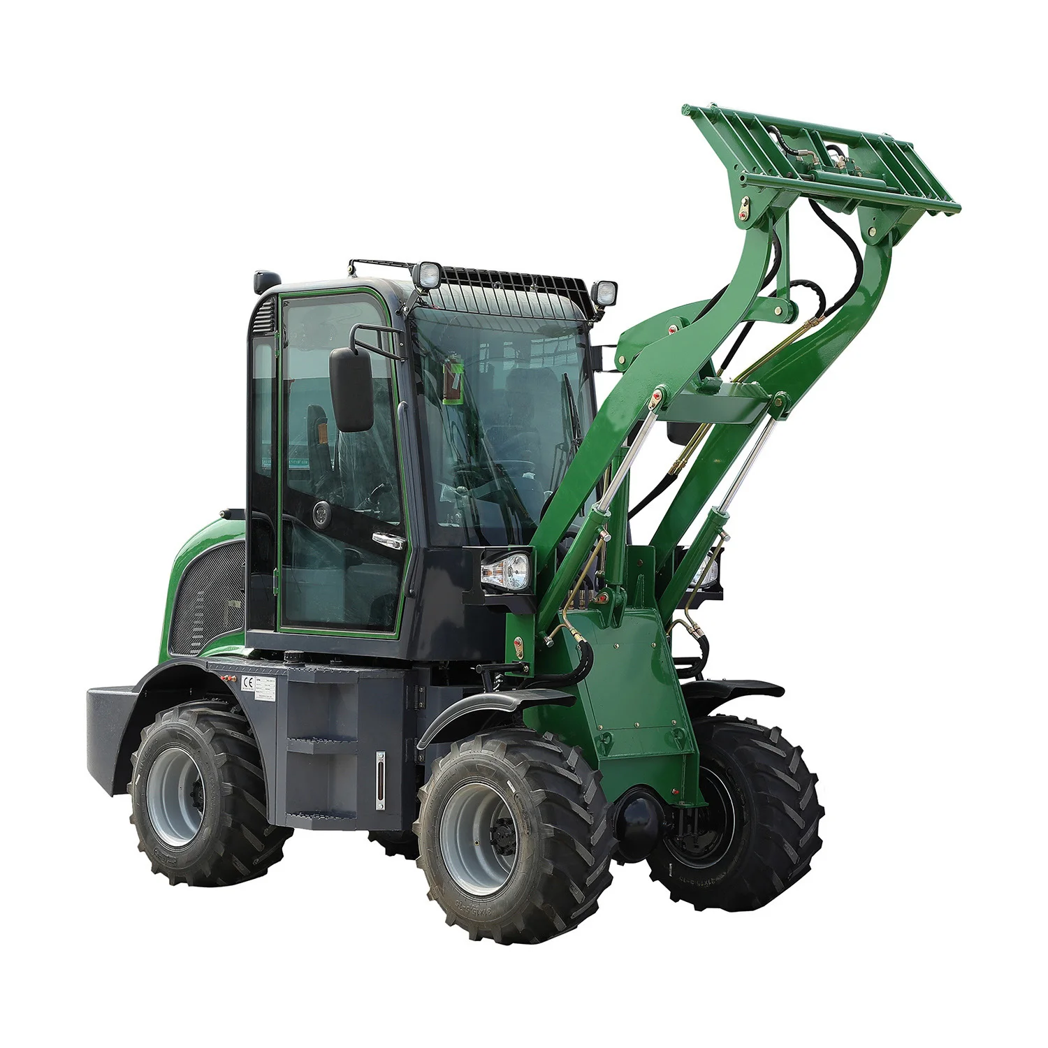 HighPerformance Compact Loader MLE808 with Changchai 390 Engine 25 Kw Power and 800 KG Rated Load