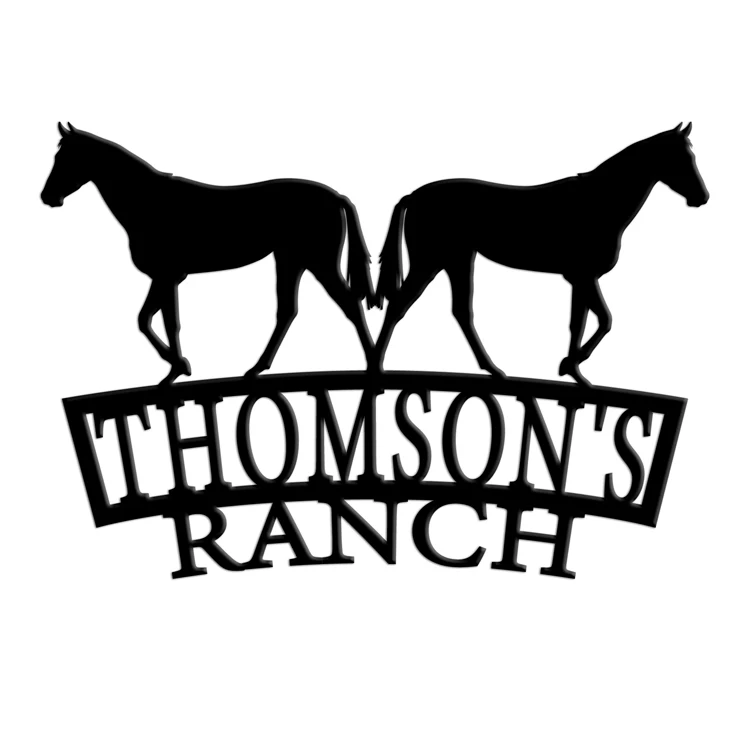 Custom Personalized Name Cut Out Black 3d Metal Sign Wall Mounted Decoration Letter Metal Art