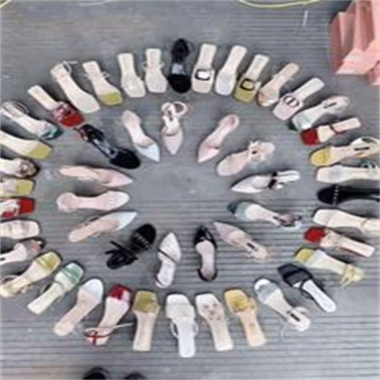 bulk stock used nice sandals shoes women high quality