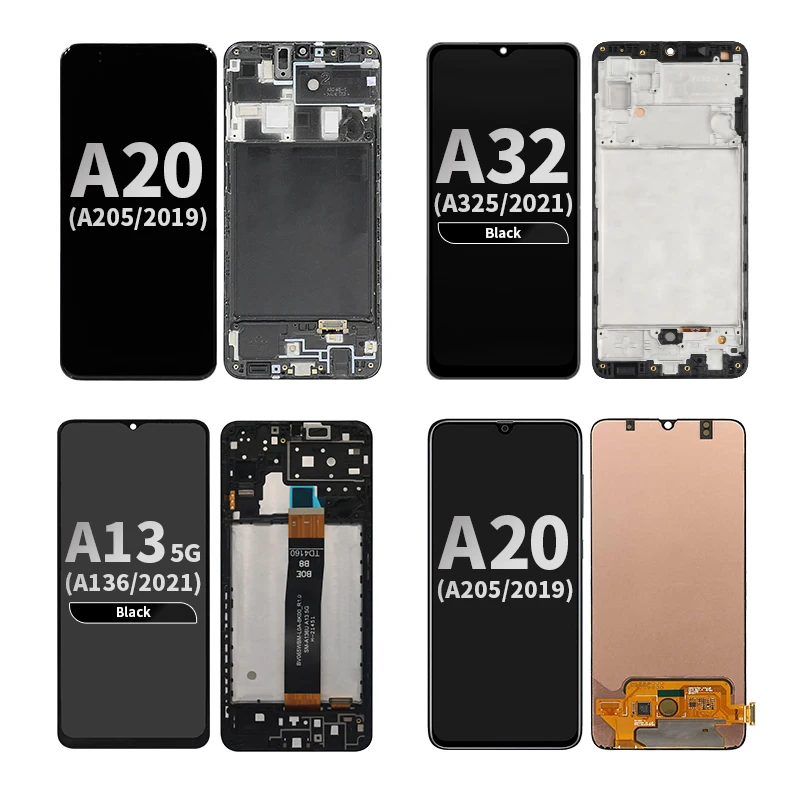 mobile phone lcd touch screen for samsung galaxy s 21 s22 a13 a03s note 10 s10 plus display wholesale