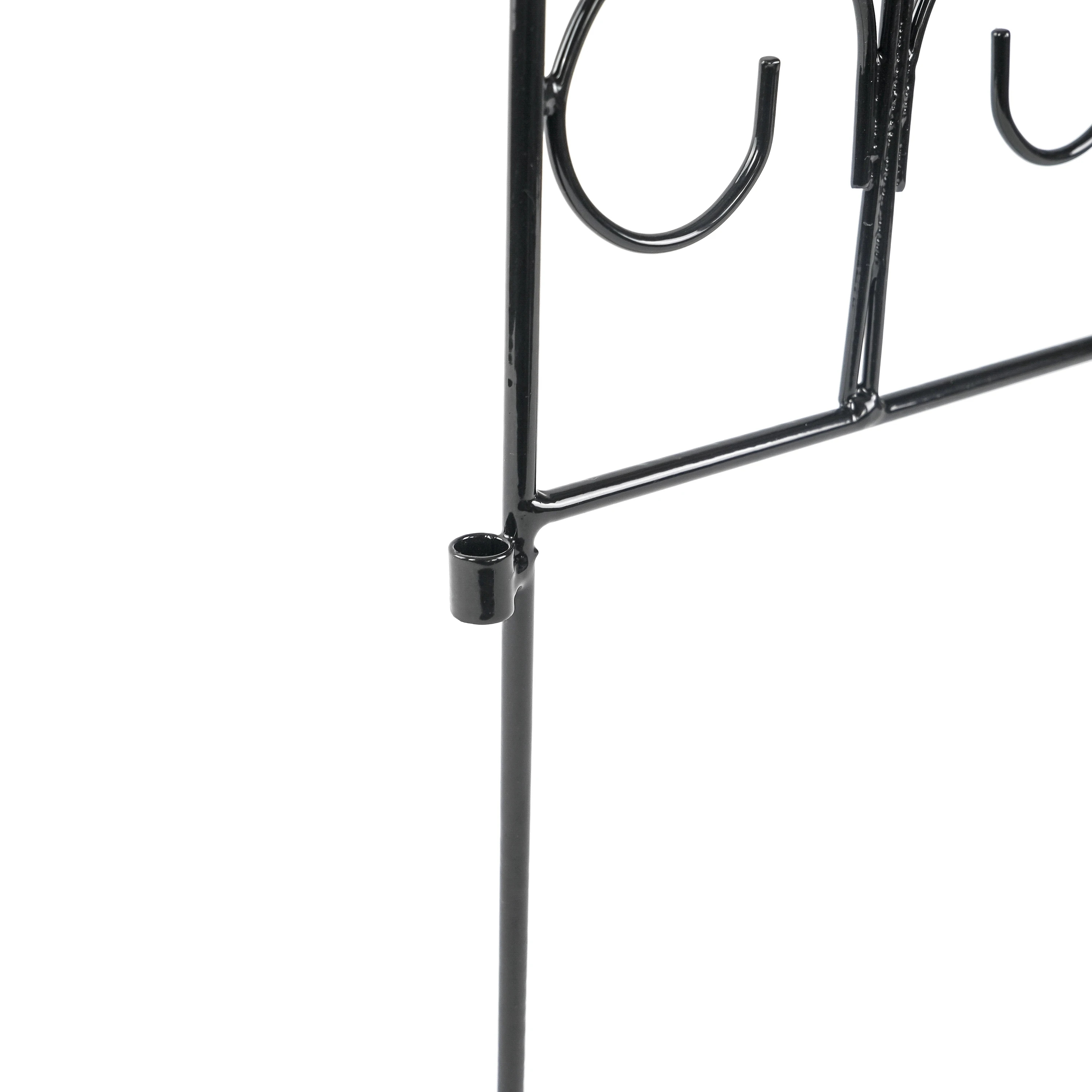 High Quality Morden Courtyard Fence Decorative Iron Panels Metal Portable Garden Fence