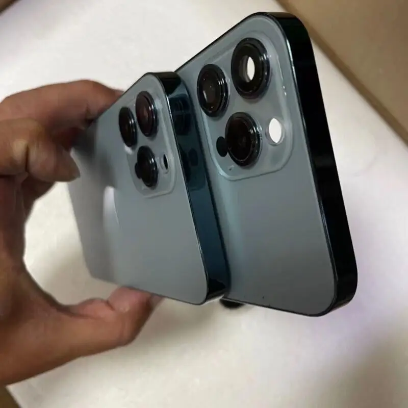 New Housing For iPhone xsmax Like 13Promax,XSmax into 13Promax , for iPhone XR upto 13Pro Battery Cover Glass Body + Logo