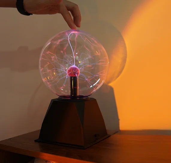Wholesale Switching Magic Plasma Ball Light Kids Toy Festival Gift Sound Voice Control Plasma Ball Lamp