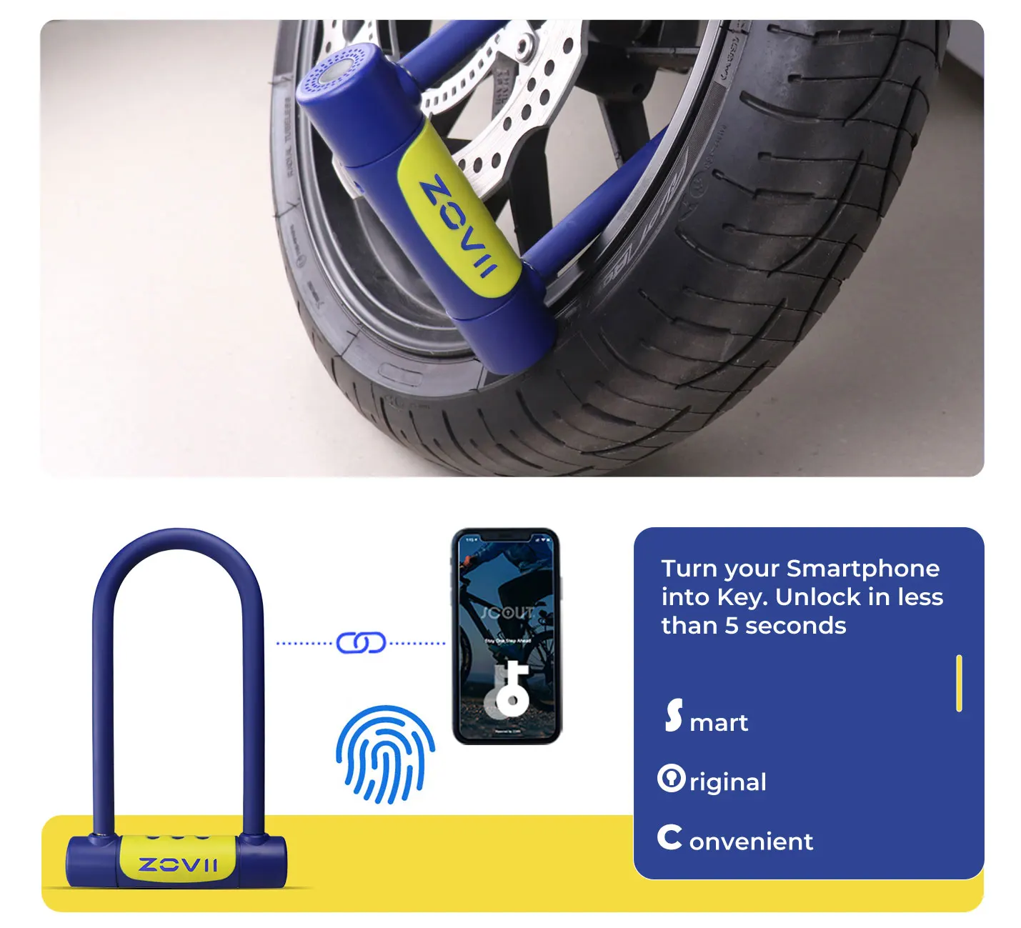 Bicycle Smart Bluetooth Unlock U Shaped Lock Anti Theft Anti Cutting Bicycle Lock Bicycle Alarm Lock