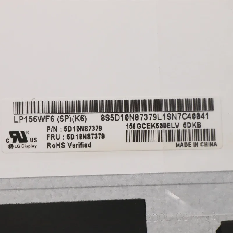 NV156FHM-N42 N41 LP156WF4 LP156WF6 SPK1 SPK3 SPK6 15.6 Slim 30pin Full HD FHD IPS LCD Panel Matrix Laptop Screen Replacement