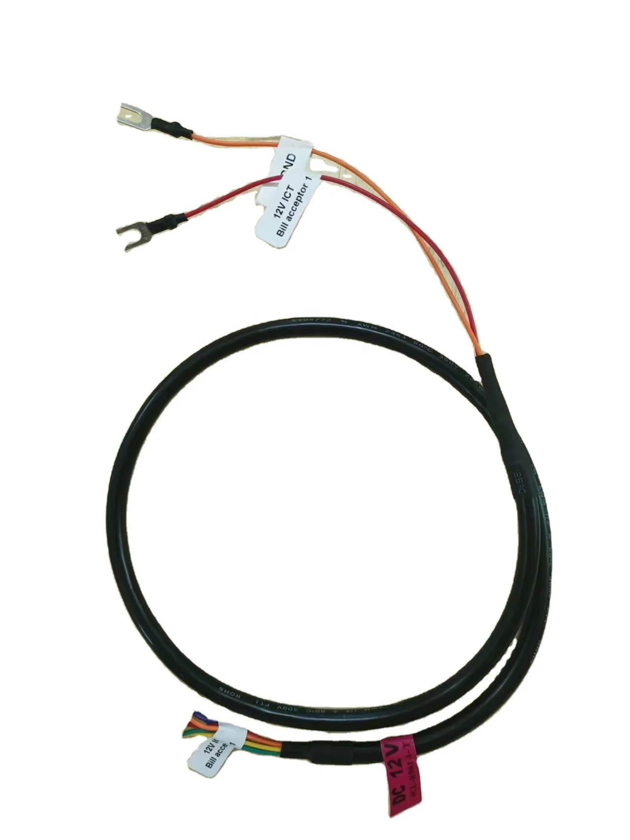 The money changer is connected to the wire