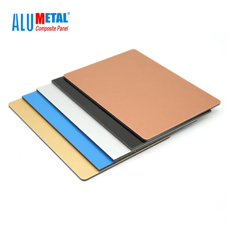 Size 1220x2440mm ACP ACM 5mm 8mm Aluminum Plastic Composite Panel Exterior Facade Cladding Wall Board