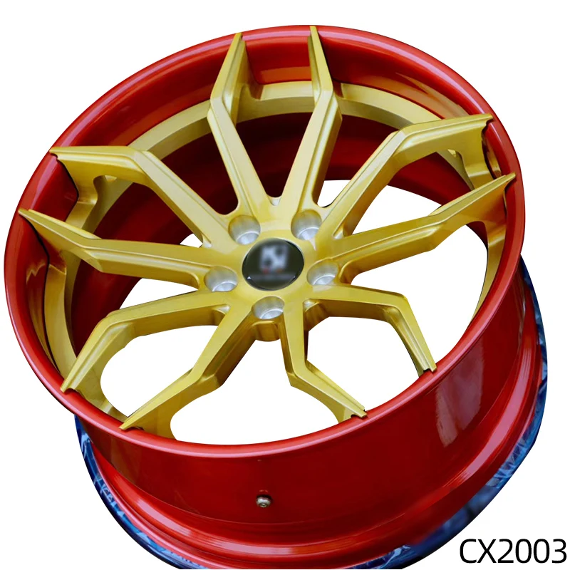  2 шт. кованые 20x10 & 11 5-23 &-5 5x115 71 6 серебро с серебряной металлической ступенчатой губой для 2015 Dodge Challenger