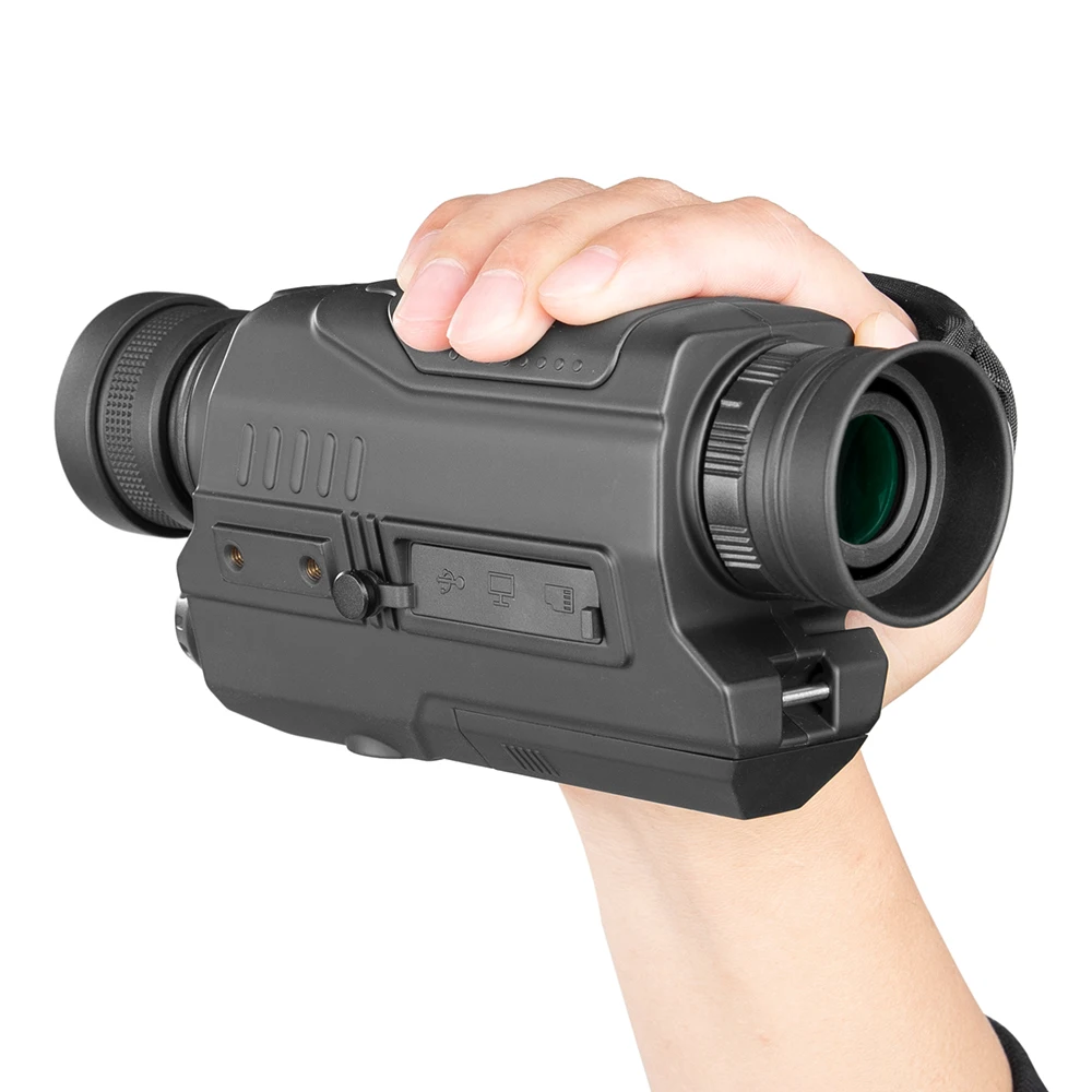 WG532 Digital low lighting Monocular Night Vision DVR Recorder Devices 5x32 zoom Infrared Night Vision Video Optics