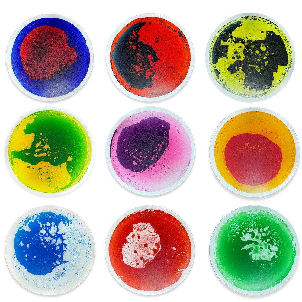 Crawling Mat Sensory Customizable Baby Play Game Kids Play Mat Sensory Liquid Floor Mat China Factory Supply Round Baby Child HF