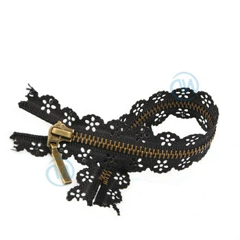 
DAWEI Brand 5# Latest Fashion All-Match Lace Zipper, Discount, Quality Assurance, Used For Zipper On Sweater 