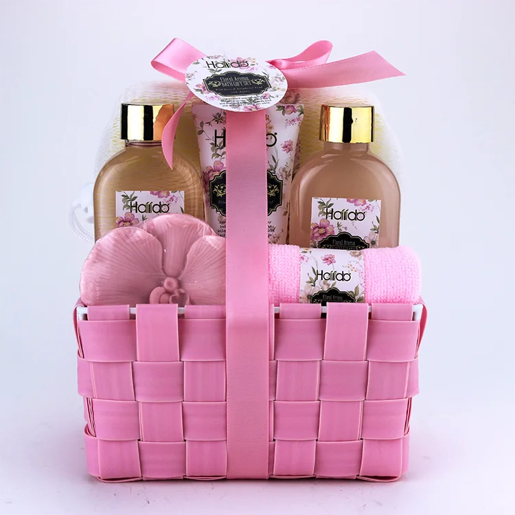 
Magnolia Blossom Christmas Shower Gel Spa Bath Gift Set 