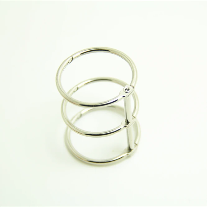 Wholesale 3 Rings Binder Metal Calendar Ring Journal DIY Binders