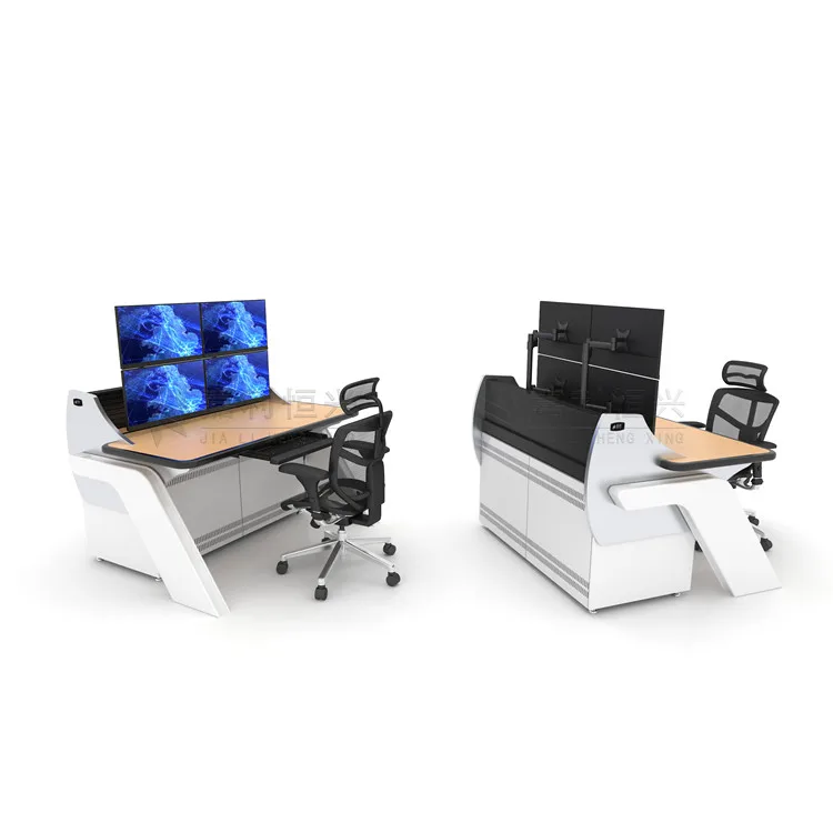New Arrival Control Room Console of Incident Command Center Tables News Studio Desk Manufacturer Price