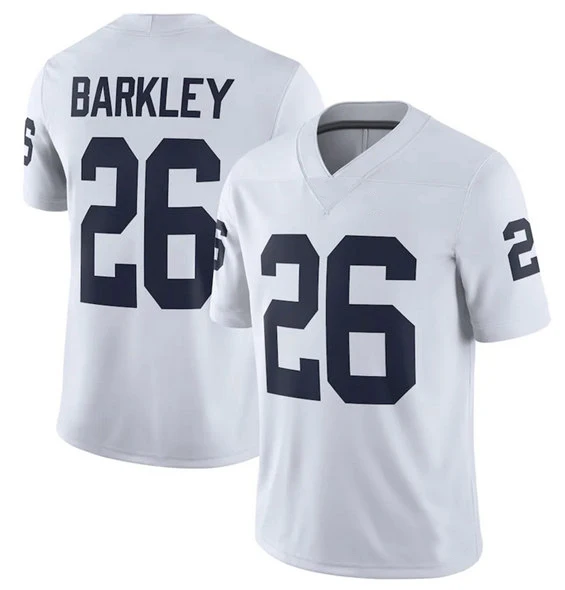 2024 New Wholesale Custom Best Quality College Stitched Football Jerseys Penn State #11 Parsons #24 Sanders #26 Barkley