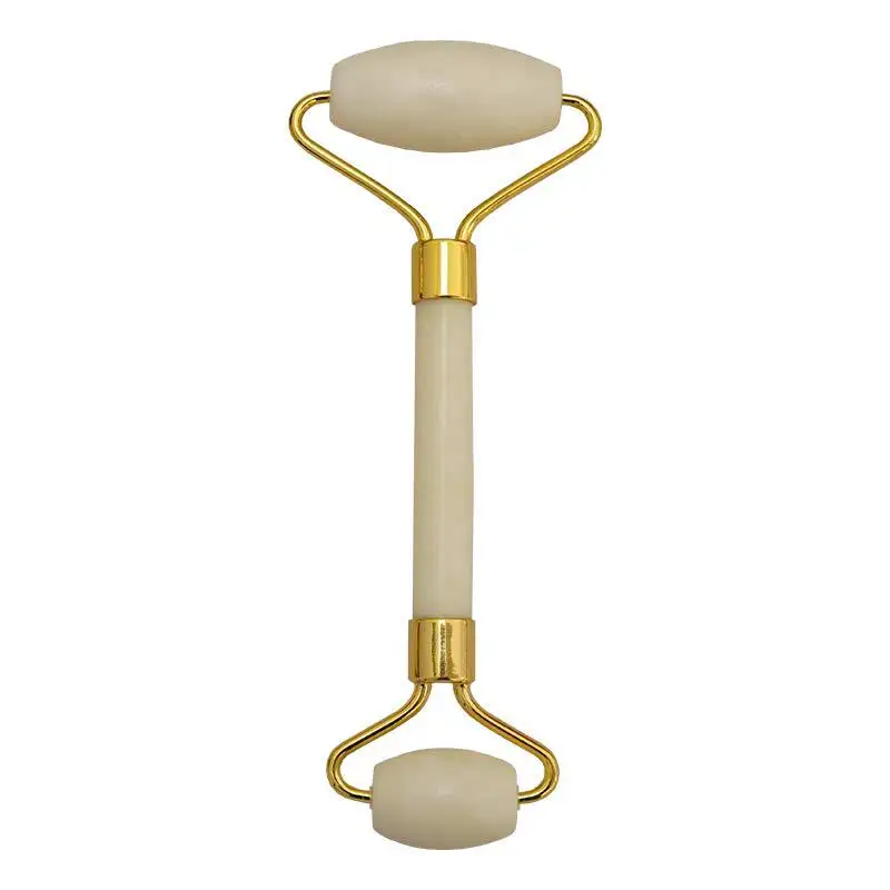 Wholesale Price Facial Roller White Gua Sha Guasha Tool Jade Roller Gua Sha Roller Set For Face